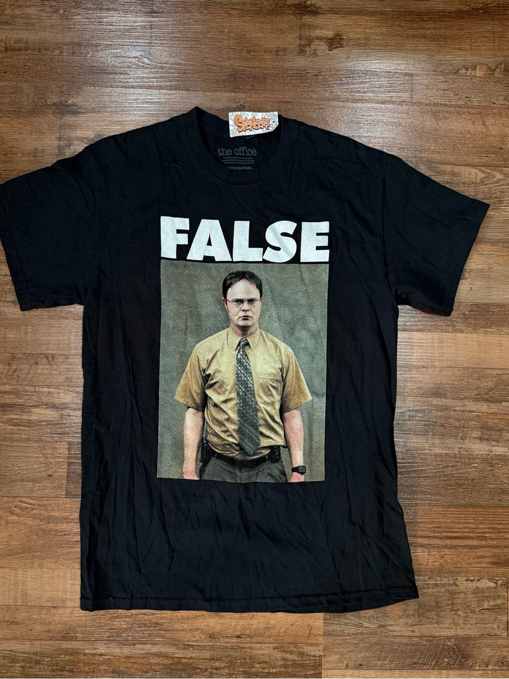 Spencer's Black 'FALSE' The Office Graphic Tee